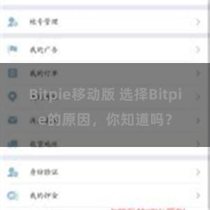 Bitpie移动版 选择Bitpie的原因，你知道吗？