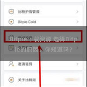 Bitpie下载资源 选择Bitpie的原因，你知道吗？