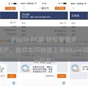 Bitpie PC版 轻松管理多链资产，教你如何快速上手Bitpie钱包！