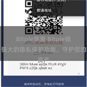 Bitpie恢复 Bitpie钱包：强大的隐私保护功能，守护您的资产