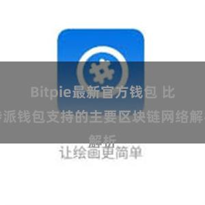 Bitpie最新官方钱包 比特派钱包支持的主要区块链网络解析