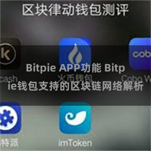 Bitpie APP功能 Bitpie钱包支持的区块链网络解析