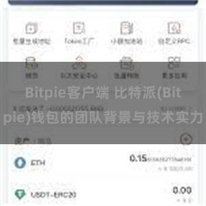 Bitpie客户端 比特派(Bitpie)钱包的团队背景与技术实力