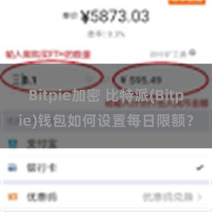 Bitpie加密 比特派(Bitpie)钱包如何设置每日限额？