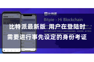 比特派最新版  用户在登陆时需要进行事先设定的身份考证