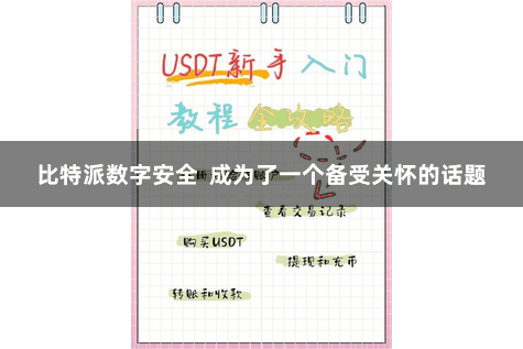 比特派数字安全  成为了一个备受关怀的话题