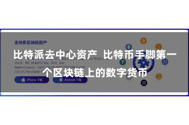 比特派去中心资产  比特币手脚第一个区块链上的数字货币